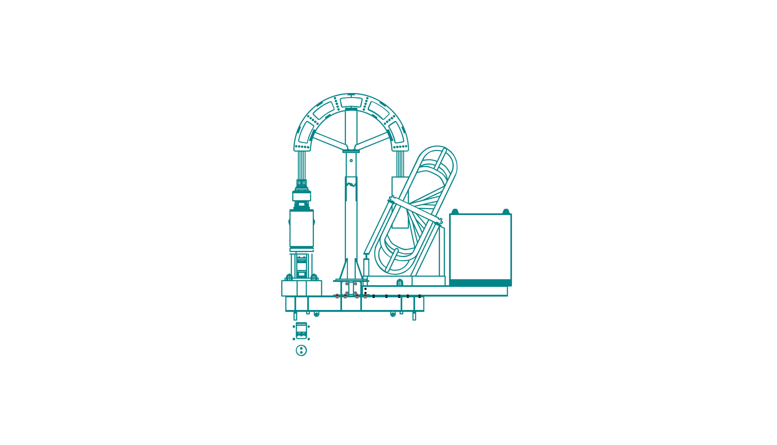 Прядевый домкрат Strand Jack HSL20006