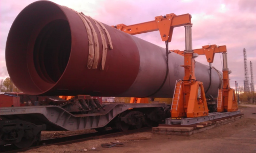 Overloading and transportation of oil and gas equipment