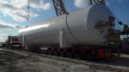 Перевозка оборудования для металлургического завода