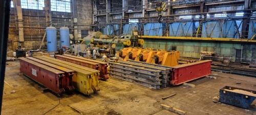 Демонтаж горизонтального пресса