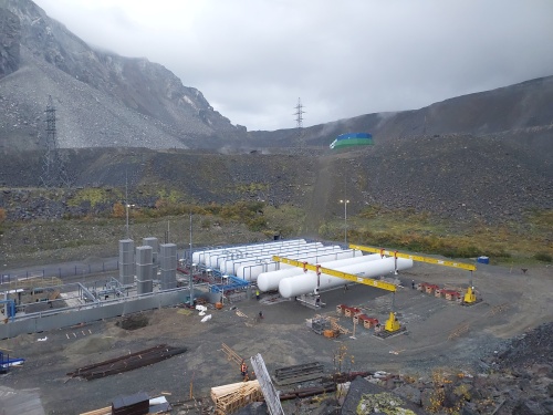 Монтаж резервуаров РЦГ-250