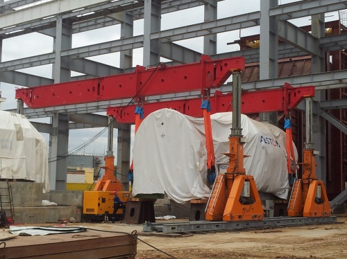 Moving and installation of equipment