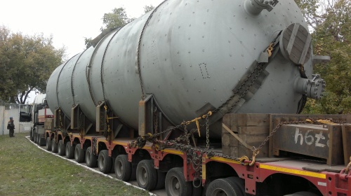 Перевозка колонных аппаратов