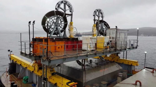 Установка якорно-швартовных связей