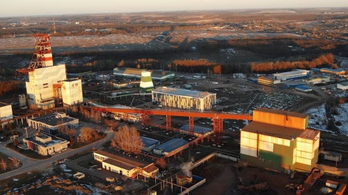 Демонтаж, перемещение и монтаж барабана скиповой подъемной установки ствола №1