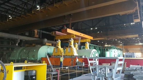 Dismantling the stator