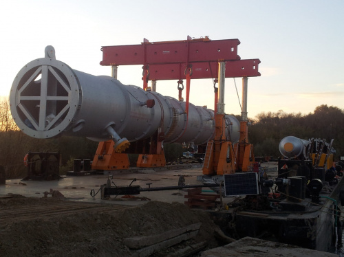 Перевозка негабаритного нефтегазового оборудования